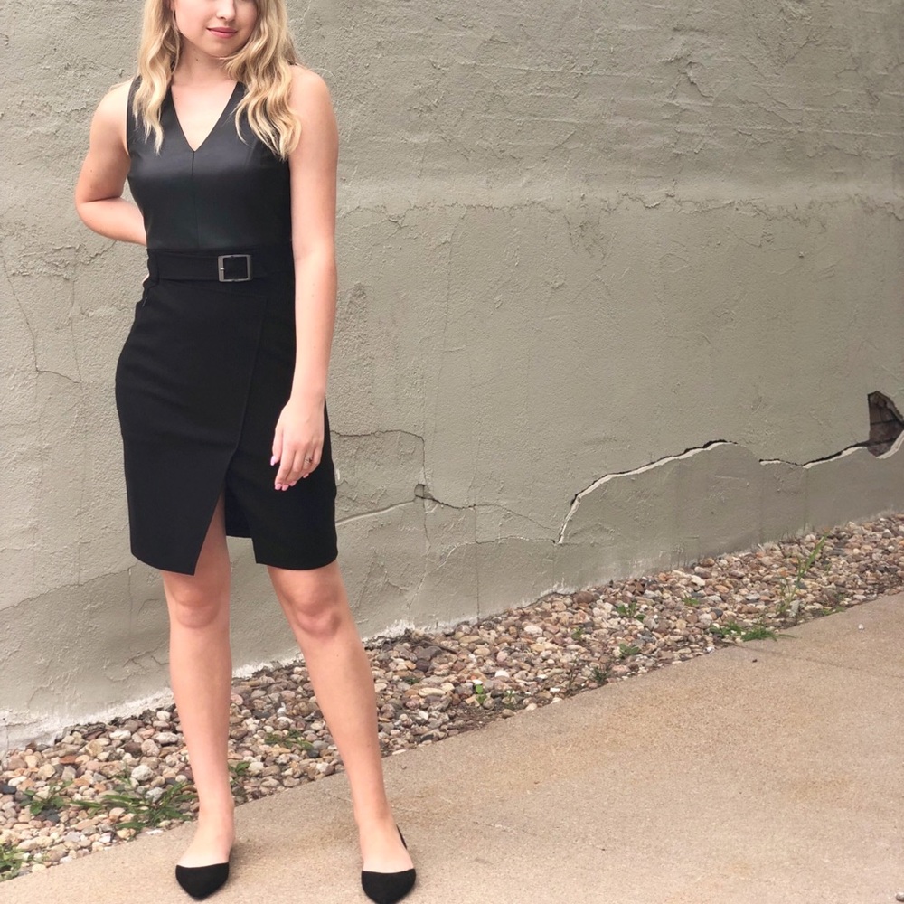 Elie Tahari Auriana Dress Black